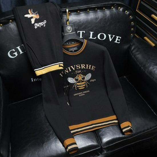 Men's Autumn Trend Print Baseball Jacket - Korean Style Casual Outerwear