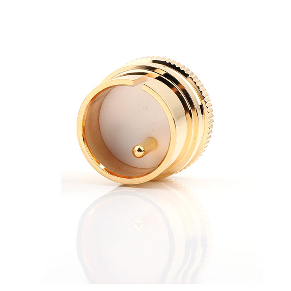 Copper Gold-Plated Rhodium XLR Male & Female Protective Cap with Dust Cover