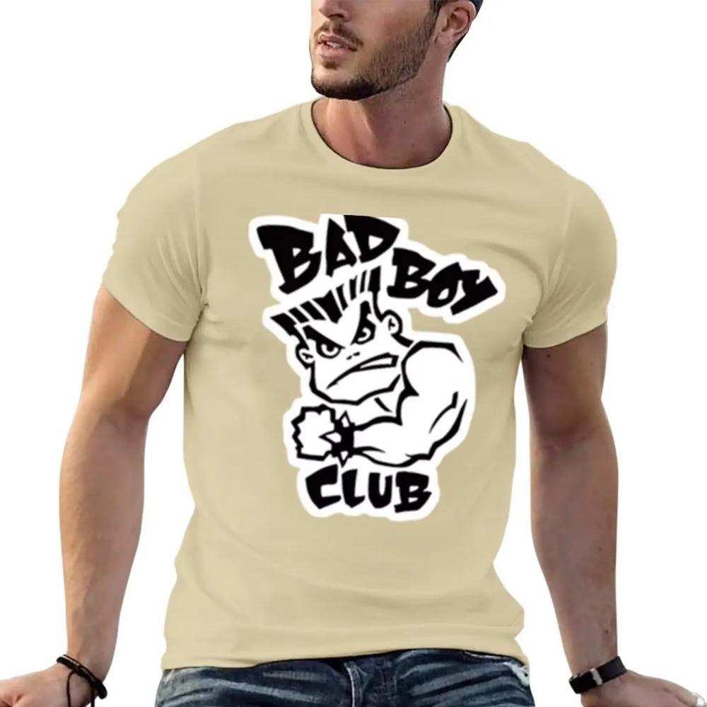 Bad Boy Club Vintage BMX & Logo Classic T-Shirt Hippie Clothes Custom T Shirt Mens Cotton Manga Vintage Anime Clothes