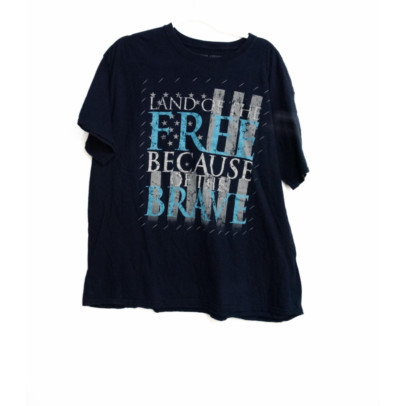 Land Of The Free Because Of The Brave T-Shirt M
