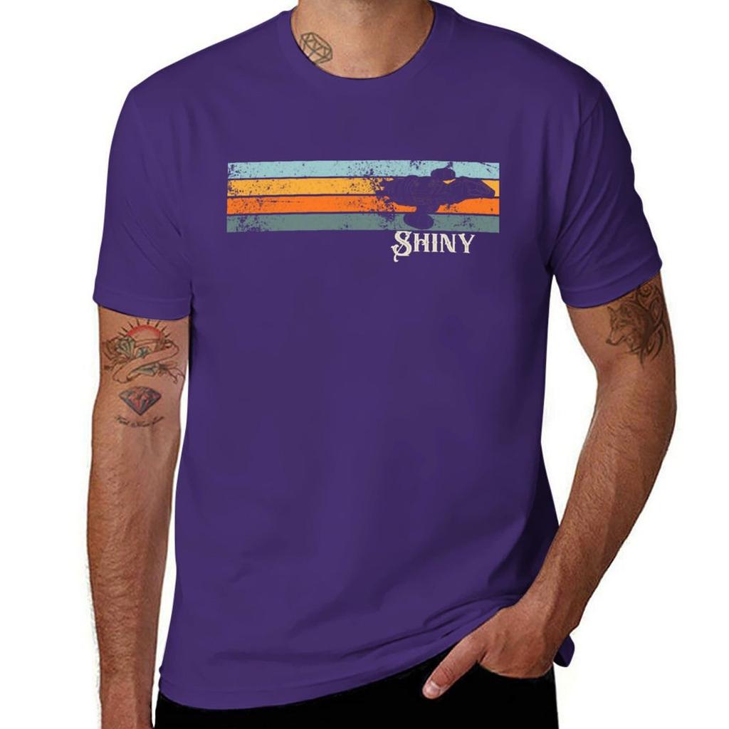 Retro Shiny Firefly Serenity TShirt quick drying summer tops sports fans quickdrying funny t shirts for Unisex