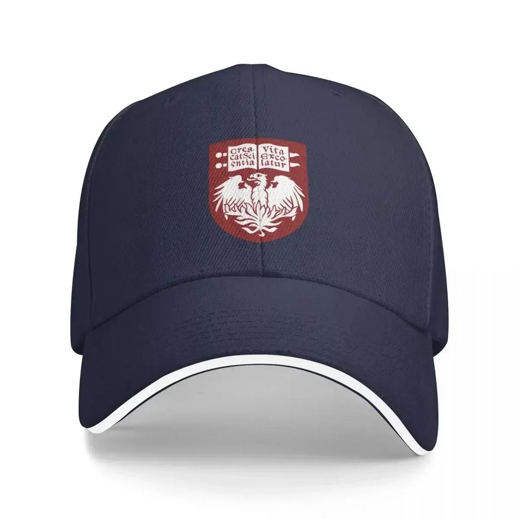 University of Chicago Stamp Baseball Cap Beach Bag Sun Caps Streetwear Visor Men Luxury Brand Women's