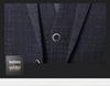 New Men's Slim Fit Korean Style Spring Casual Three-Piece Suit Blazer