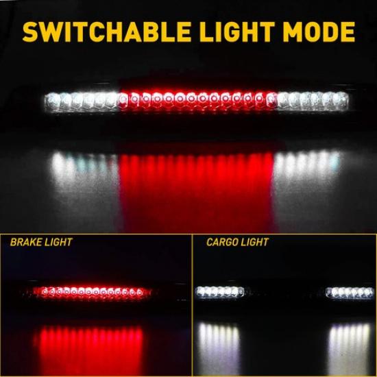 For 2004-2015 Nissan Titan LED Frontier Third 3Rd Brake Light Cargo Lamp Bar USA