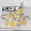 Pokemon Psyduck Cartoon Keychain Anime Figure Q Figural Anime Merchandise Decoration Clothings Bag Decoration Kid Birthday Gifts