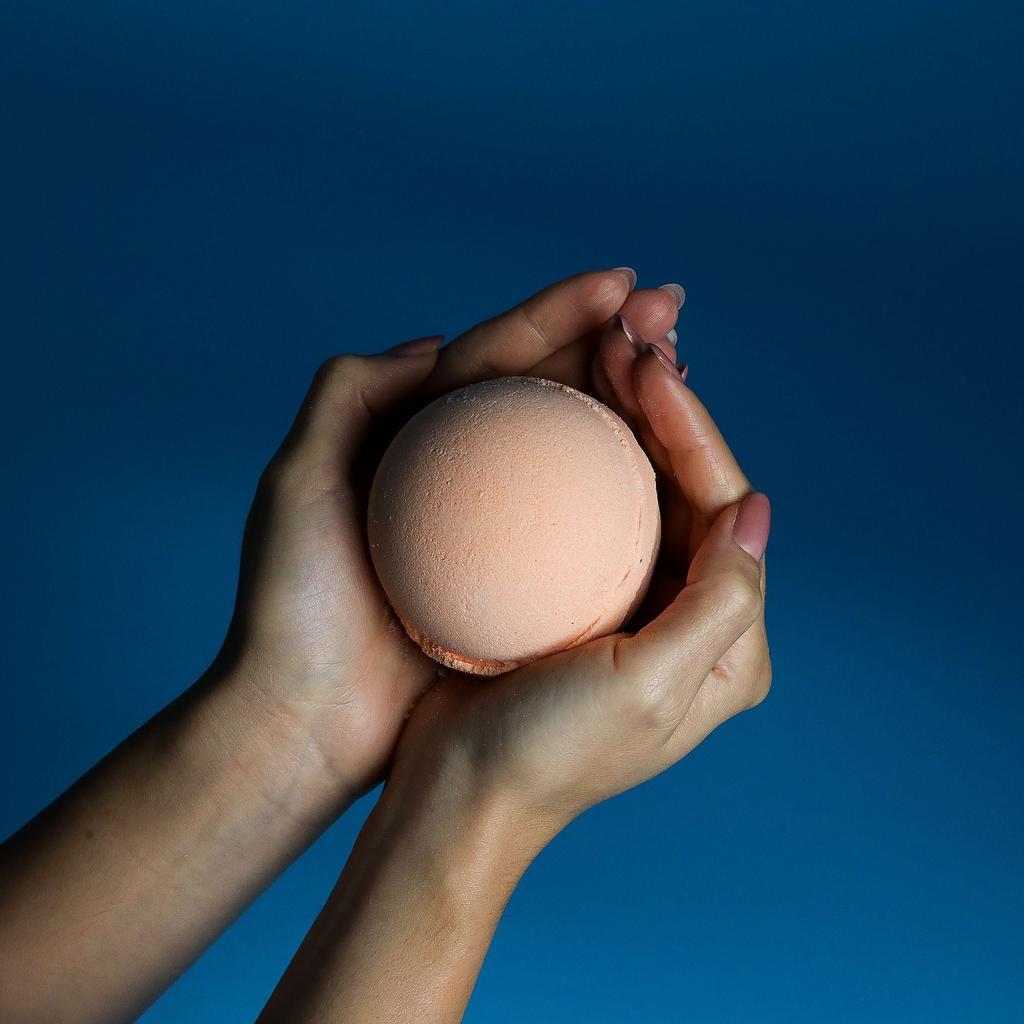 Bath Bomb Tangerine And Grapefruit Shea Butter