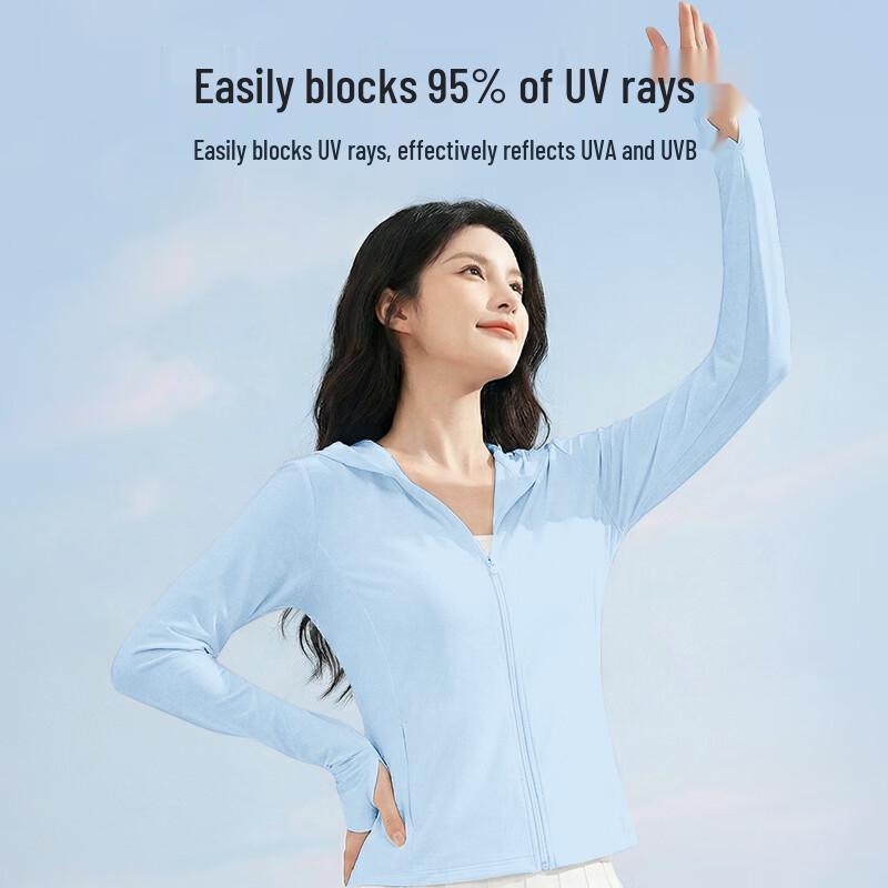 Warrior Women's Slim Fit Sun Protection Hooded Jacket