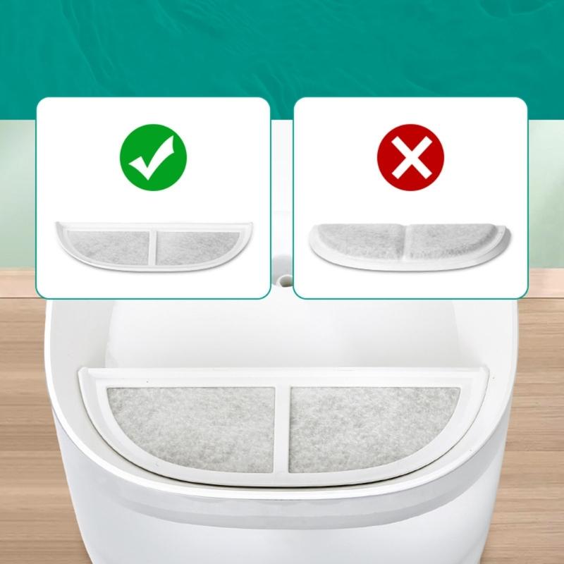 8xReplacement Filters for Pet Water Fountains Improve Water Quality Keep Water Clean with Filtration Replacement