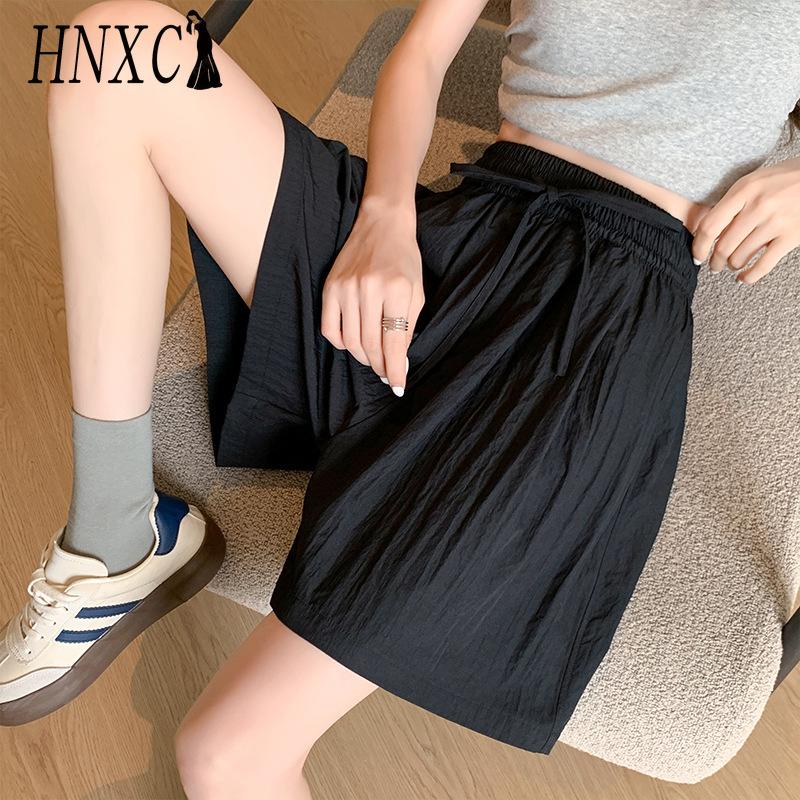 

HNXC Женские модные повседневные летние весенние шорты S чёрный