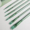 4/6Pcs Watercolor Paint Brushes Paint Brushes Set Pointed Tip Paint Brushes Set Flat Head Watercolor Brush for Miniature Model