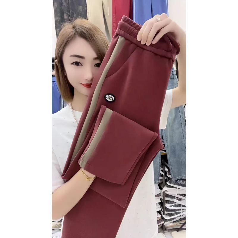 

Air Cotton Best Selling Stretch Fashion Tapered Casual Pants Burgundy 2XL