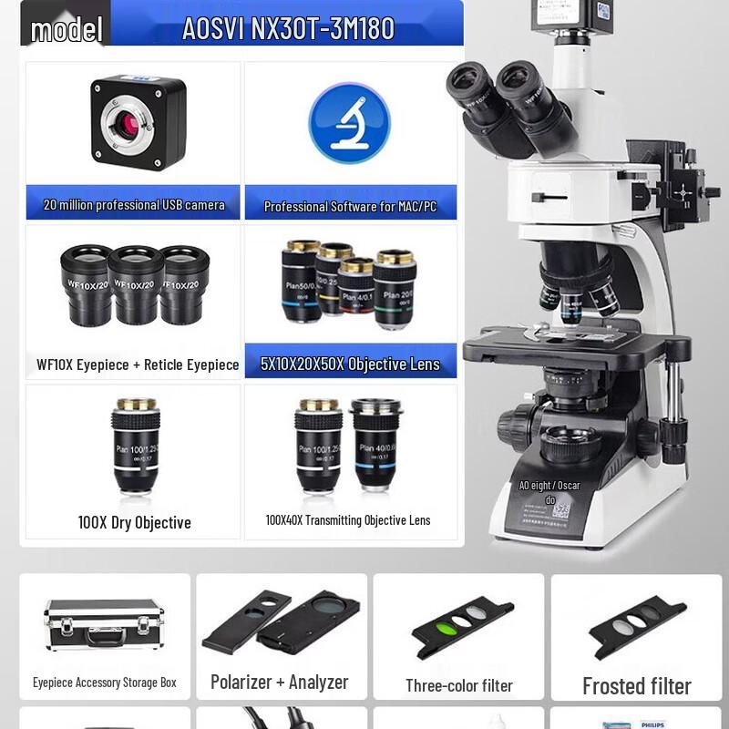 AOSVI NX30T-3M180 Digital Microscope