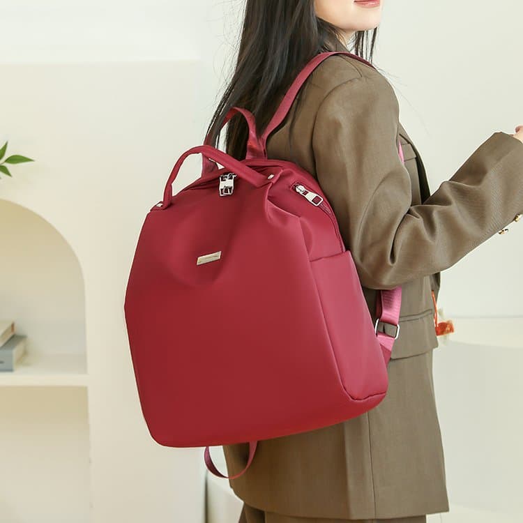 Simple Anti-theft Backpack Large Capacity Women's Backpack