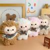 Cute Lamb Plush Keychain With Lace Shawl For Bag Decoration And Collectible Gift