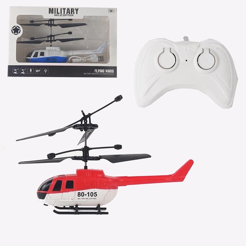 Gesture-Controlled Helicopter Toy for Kids - Novelty Sensing Airplane