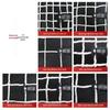 White Polyester Mesh Protective Safety Net for Construction and Fall Prevention