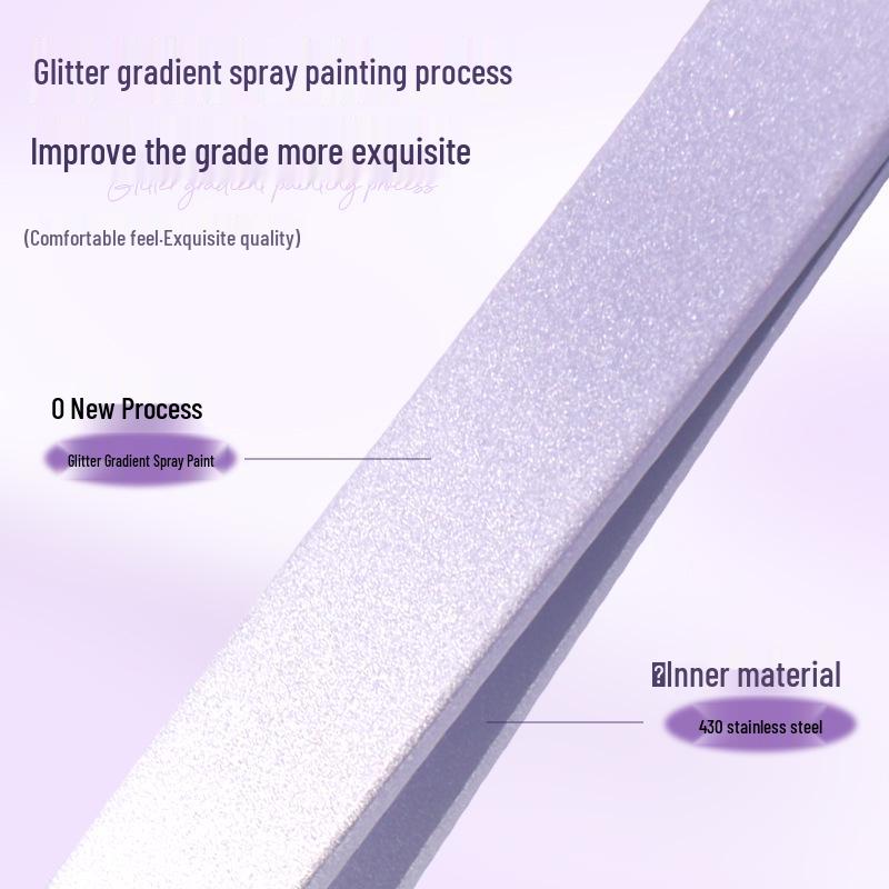 Gold Feather Eyelash Extension Tweezers – Professional Artist Blooming Tool