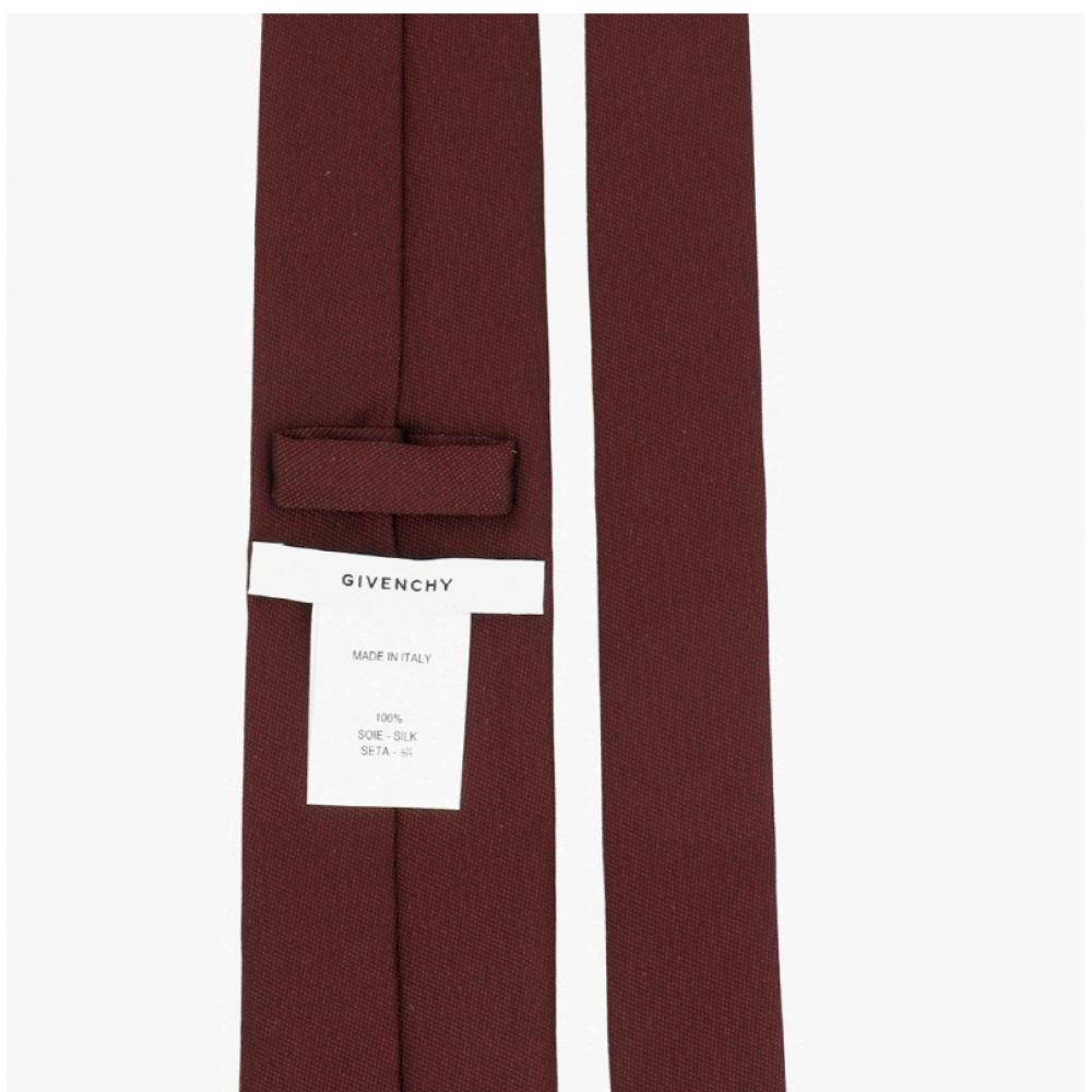 Givenchy Logo Seidenkrawatte 604