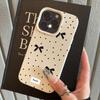 Simple Small Bowknot Pattern Phone Case For IPhone 17 17e 16e 16 15 14 Plus 13 12 11 Pro Max Air Protective Fashion Shell Cover