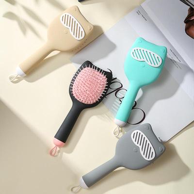 Sudi Big Face Cat Air Cushion Comb: High-Value Rubber Paint Head Massager for Fluffy, Smooth Hair