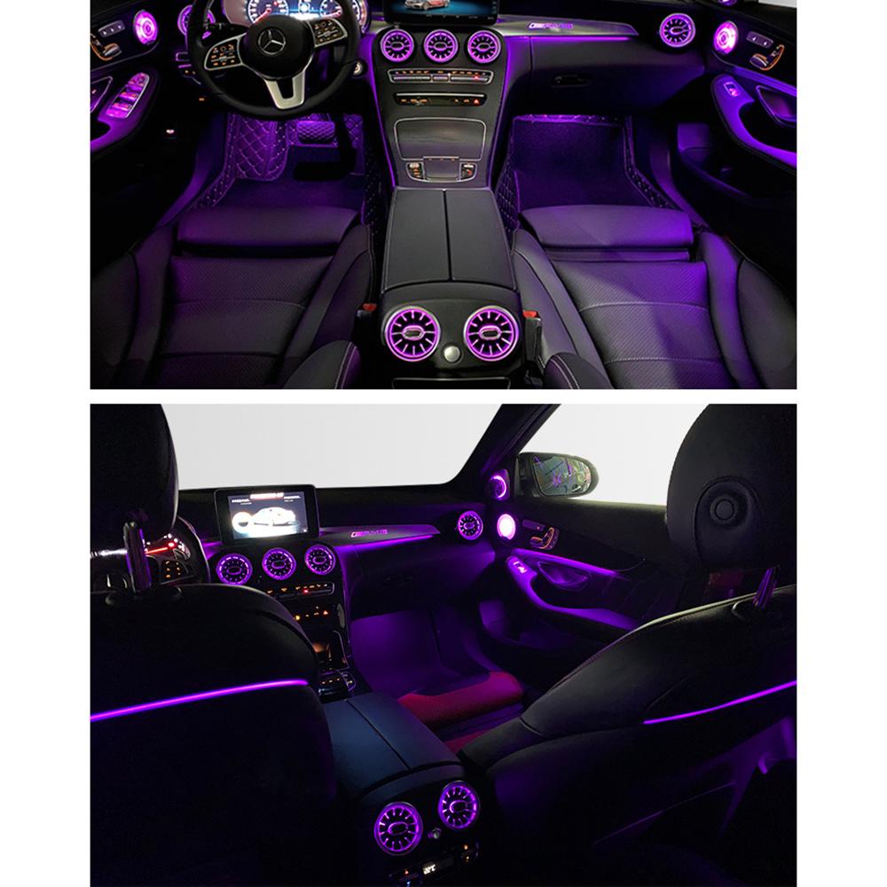 64Color 3D Rotation Speaker Tweeter For Mercedes W213 W222 W205 X253 E/S/C Class