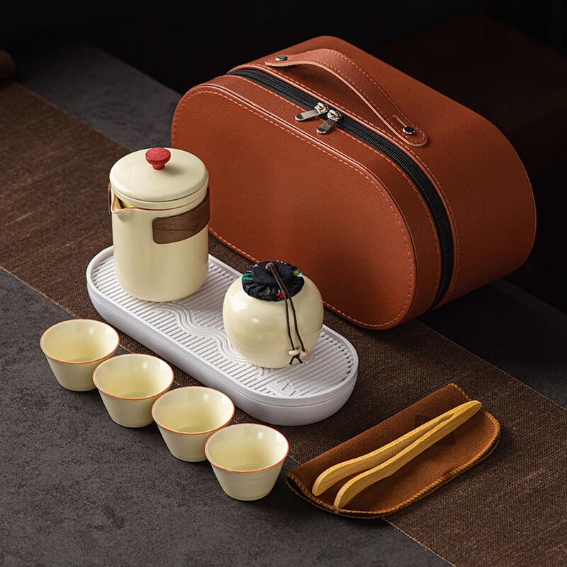 Chaxun Ge Kiln Portable Tea Set
