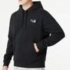 Nike solid color pullover hoodie long sleeve sweatshirt for men in black