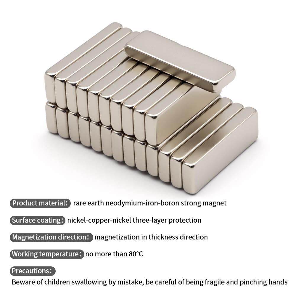 30x10x4mm Super Strong Neodymium Magnet N35 NdfeB Permanent Magnetic imanes Block Powerful Magnets Refrigerator