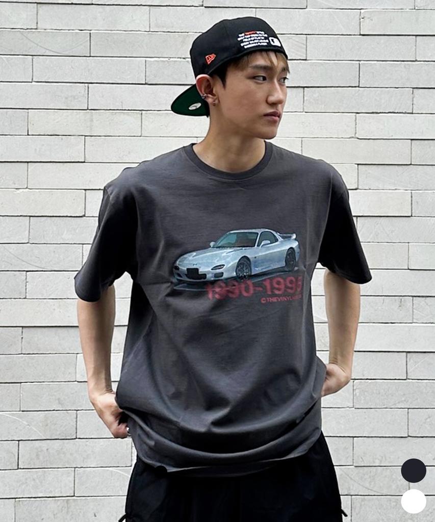 THEVINYLHOUSE Old Car Tee 2Colors (Vh2Dsut502A)