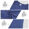 European and American summer fitness training vest men's solid color I-shaped vest men's