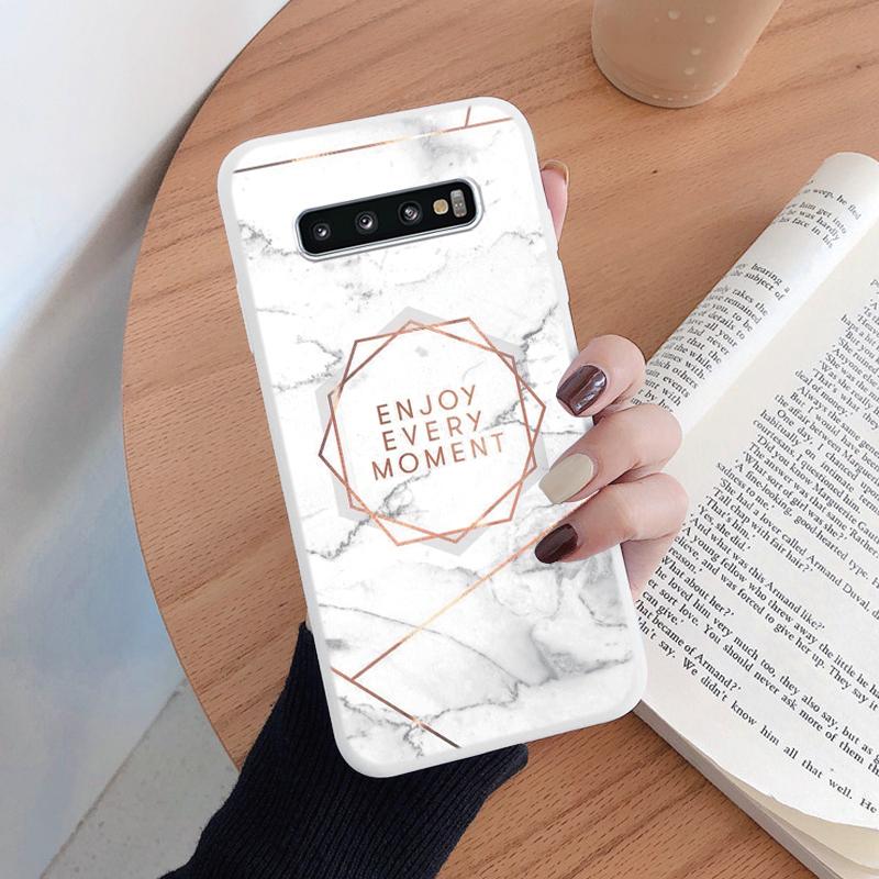 Case For Samsung Galaxy S10 S10E S 10 Plus Soft Silicone TPU Back Cover Case Protective Coque For Samsung S10+ Funda S 10E Capa
