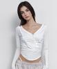 Peullijeunopallou Deba Long Sleeve Top (White)