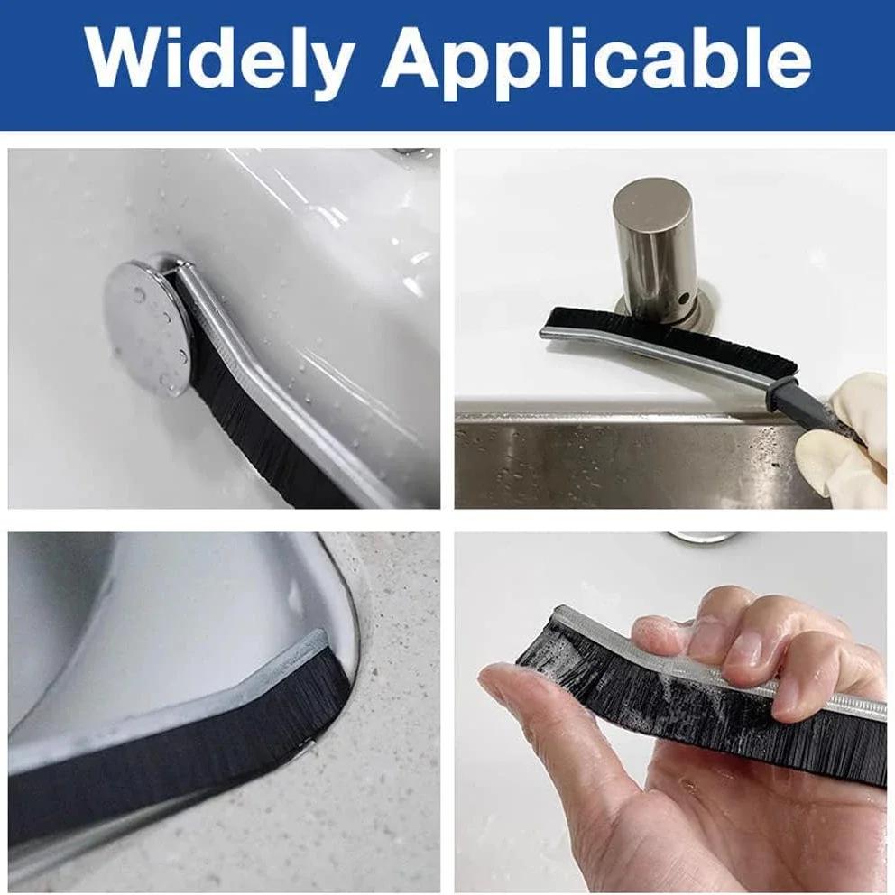 10/20Pcs Hard-Bristled Grout Gap Cleaning Brush Nylon Kitchen Toilet Tile Crevice Cleaner Brushes for Grooves Shower Floor Line
