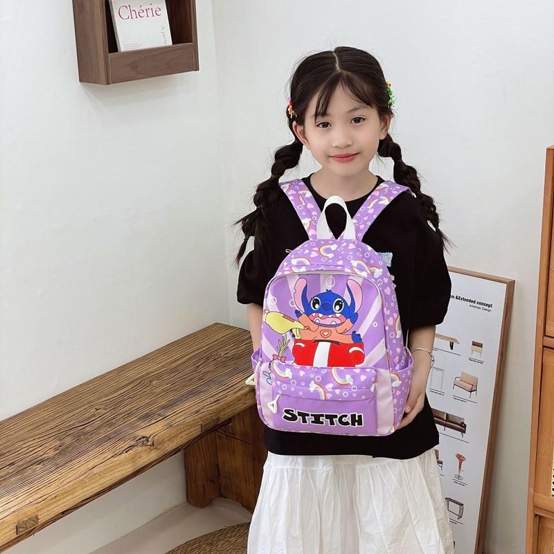 Beach Coconut Angel Tree Cartoon Pattern Children Backpack