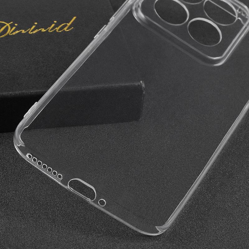 Mi 15S Pro Ultra-thin Tpu Transparent Mobile Phone Case Is Suitable for Mi Civi 5pro High-transparency Turbo4p Soft Case