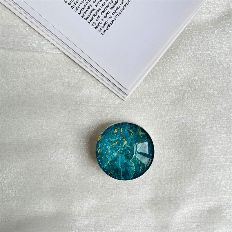 

Прозрачный держатель для телефона в виде хрустального шара: Креативная выдвижная подставка для ленивого использования на рабочем столе