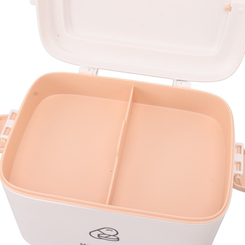 Removable Tray Medicine Storage Box Thickened Pp Family Emergency Medicine Case Home Use