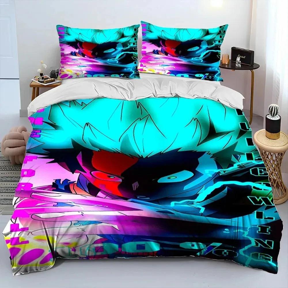 Anime My Hero Academia Izu Deku Bedding Collection Boys Girls Twin Queen Size Duvet Cover Pillowcase Bed Boys Adult