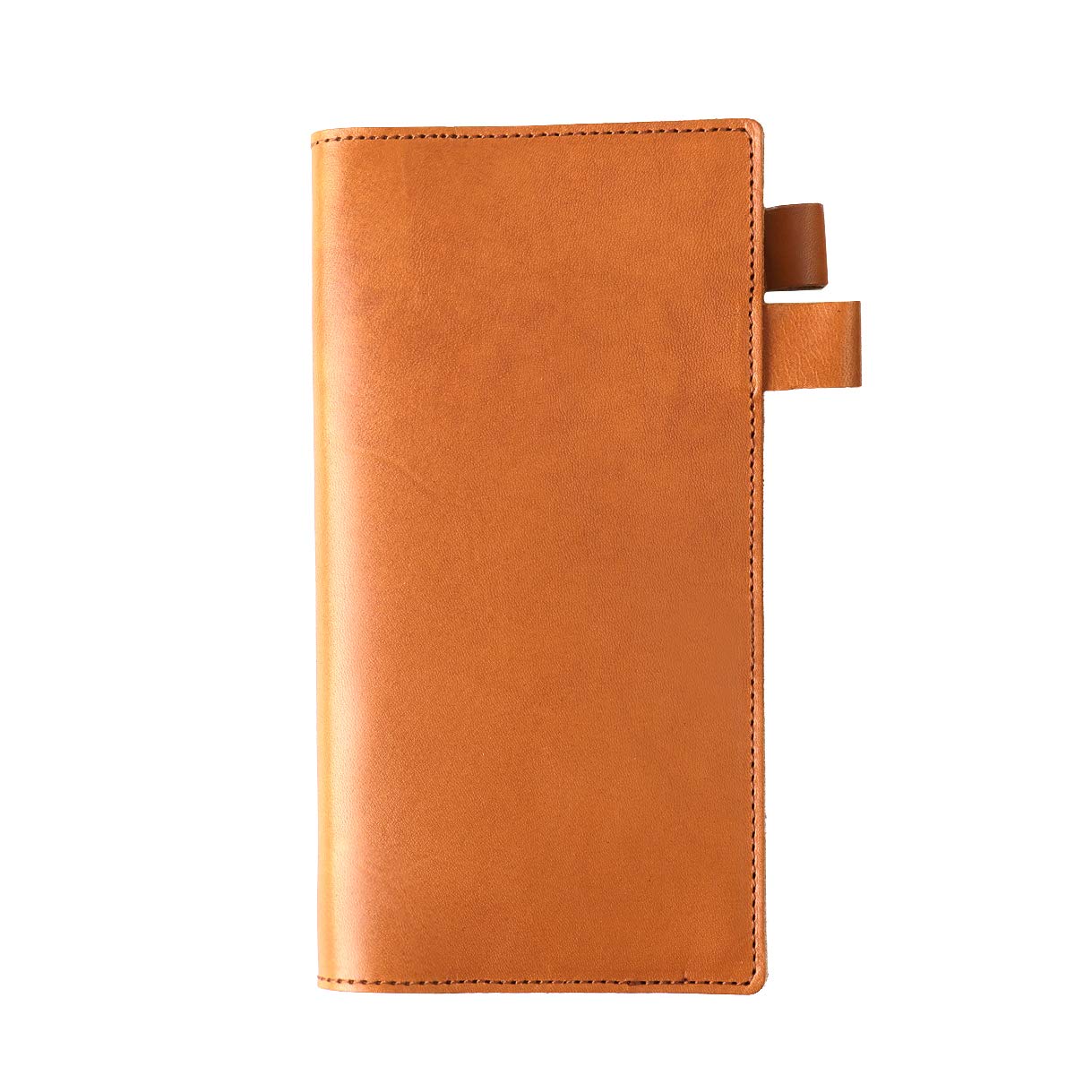 

Тетрадь тонкого формата, обложка из натуральной кожи Точиги, сделано в Японии, [HBNC-046W] (верблюд)