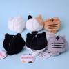Cat Plush Toy With Short Pile Fabric For Kids And Collectors