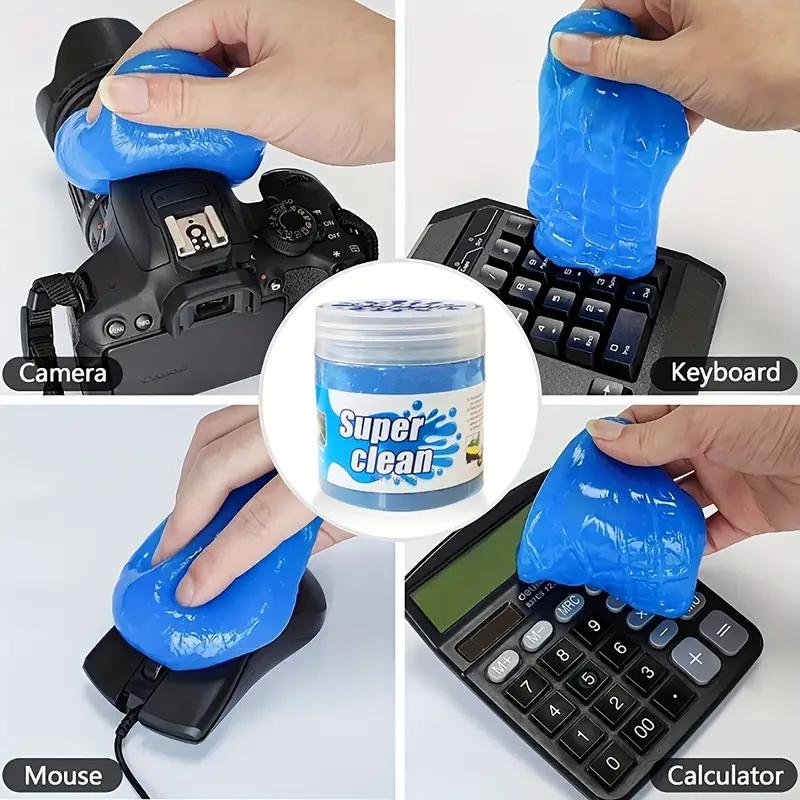 1/2st Bilrengöringsgel Detaljverktyg Rengöringsgel Bilar Interiör Spackelrengörare Tangentbord Bärbar Dator Rengör Återanvändbara Geler Magisk Rengöring