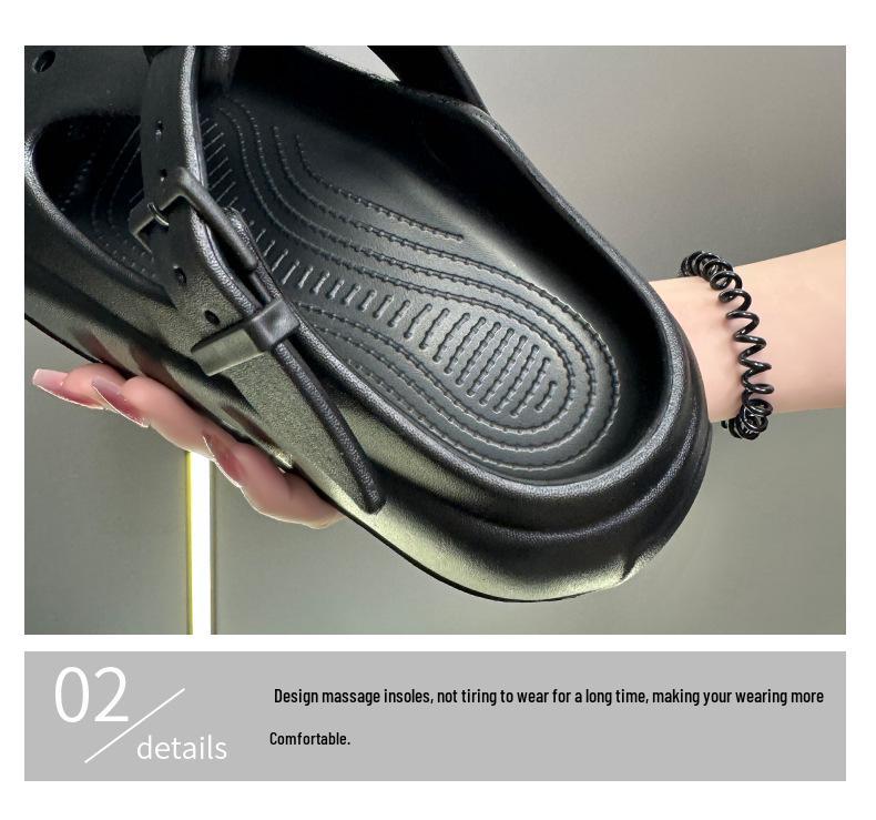 2025 Women's Non-slip EVA Thick-soled Slip-on Sandals & Slippers for Indoor/Outdoor Use