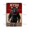 Artisian Funny Sport Metal Sign Fitness Tin Poster Gym Decorative Plate Wall Decor Garage Bar Pub Club Hotel Cafe Kitchen Home