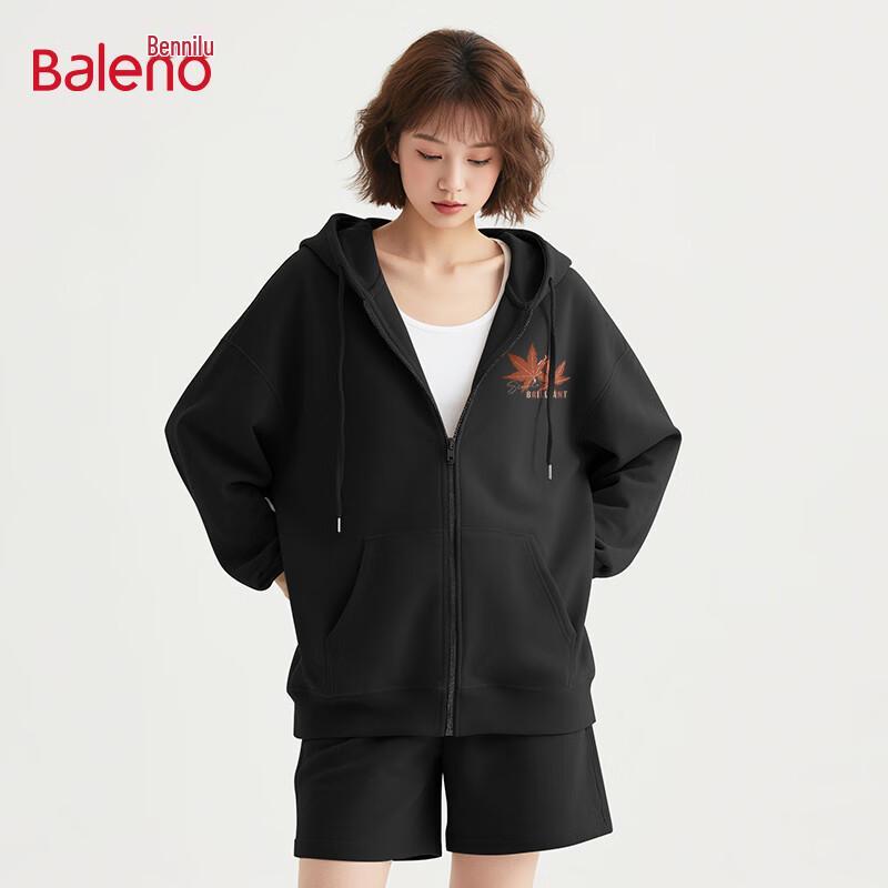 Baleno Women s American Retro Zip-Up Hoodie 2XL