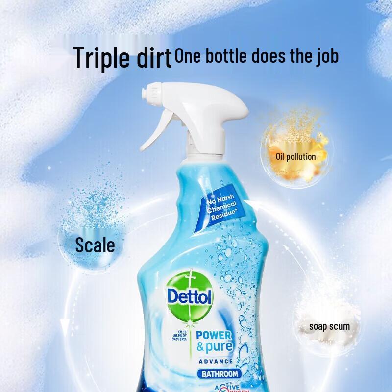 Dettol Multi-Effect Bathroom Cleaner Spray