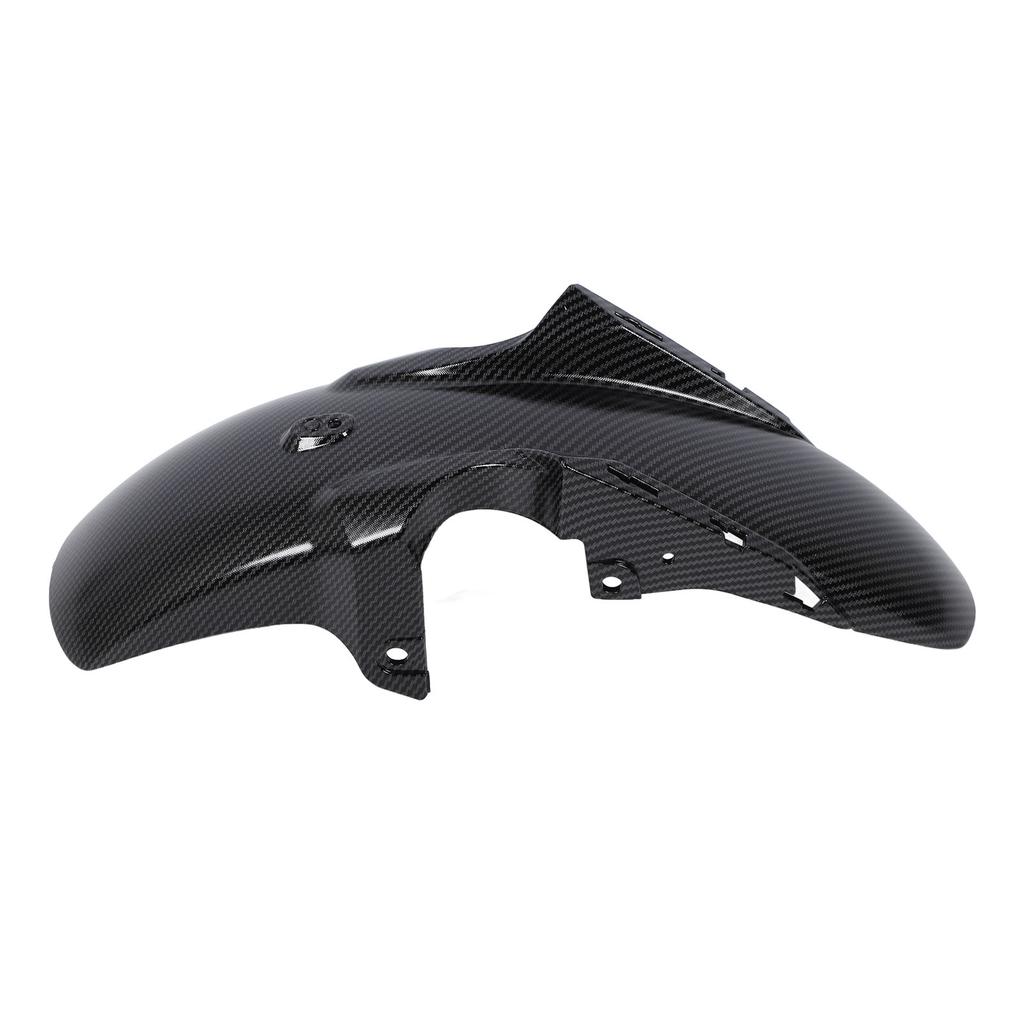 Motorcycle Front Mud Guard Carbon Fiber Style High Strength Protective Front Splash Guard for MT‑07 2018 To 2023