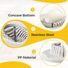 Egg Cutting Tool  For Hard Boiled Eggs, Multipurpose Egg Cutter Food Dicer With Stainless Steel Wire