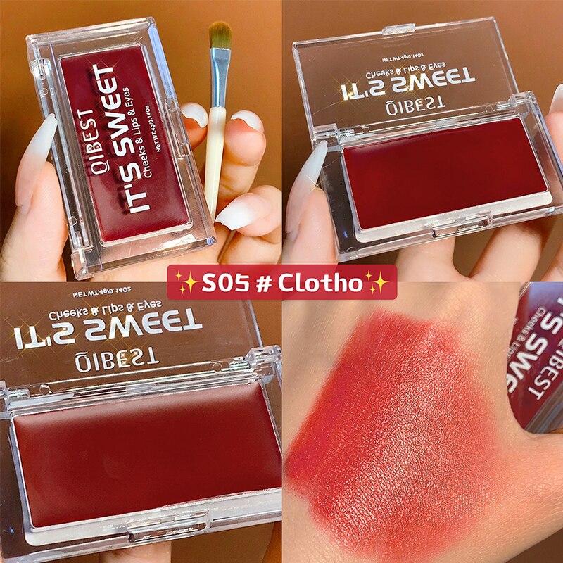 Buy QIBEST Multifunctional Makeup Palette 3 IN 1 Lipstick Blush For