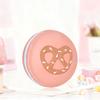 Latex Macaron Dog Chew Toy with Squeaker Puppy Teething Cleaning Interactive Toy for Small Medium Large Breed