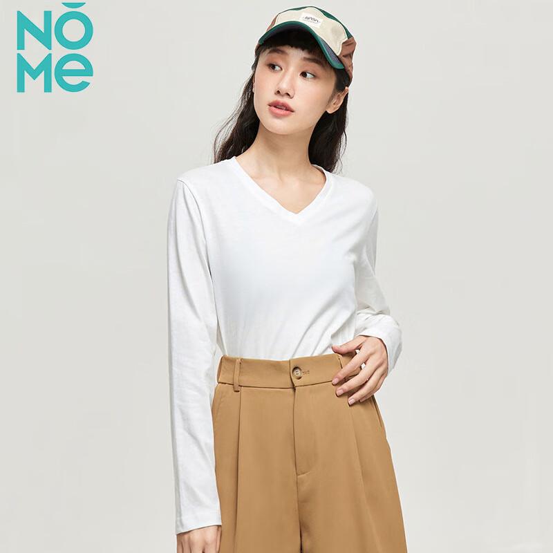 NOME Women s V-Neck Cotton Long Sleeve Base Layer 2XL